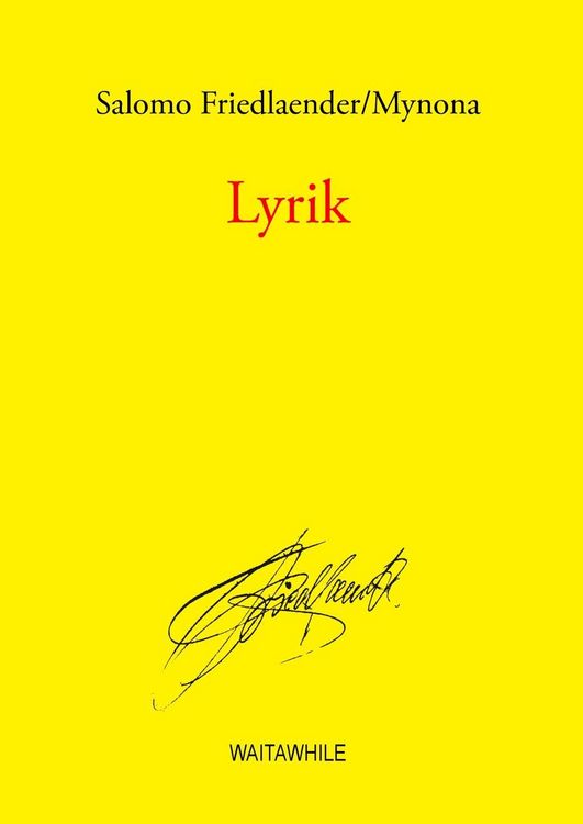 Produktbild: Lyrik