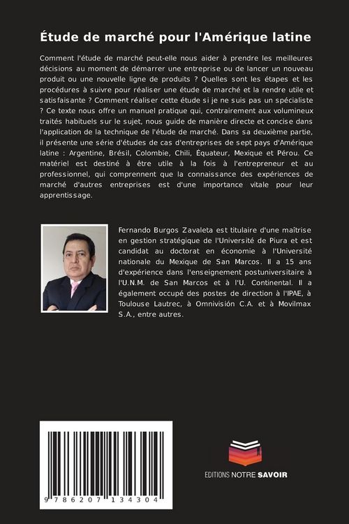 Produktbild: &Eacute;tude de march&eacute; pour l'Am&eacute;rique latine