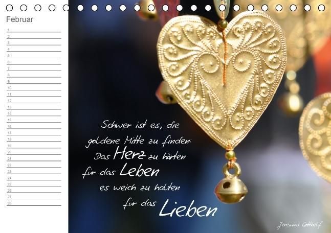 Produktbild: LEBENSGL&Uuml;CK (Tischkalender immerw&auml;hrend DIN A5 quer)
