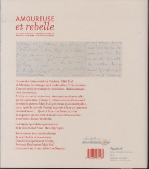Produktbild: Amoureuse et rebelle