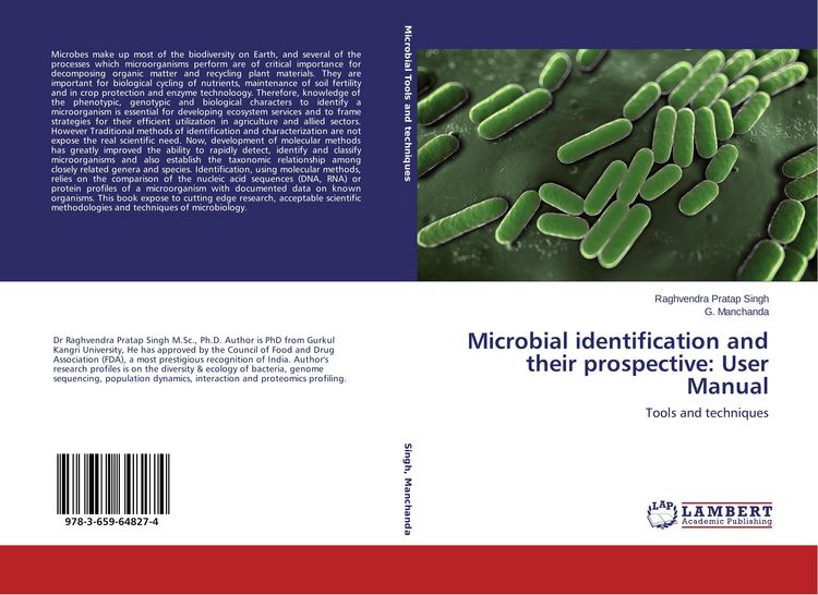 Produktbild: Microbial identification and their prospective: User Manual