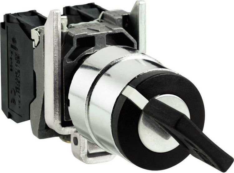 Produktbild: Schneider Electric XB4BG21 XB4BG21 Schl&uuml;sselschalter 1St.