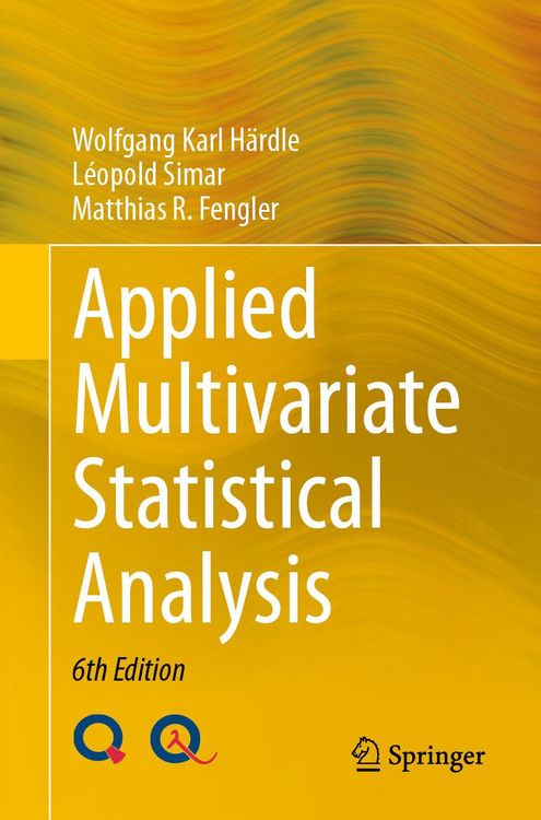 Produktbild: Applied Multivariate Statistical Analysis