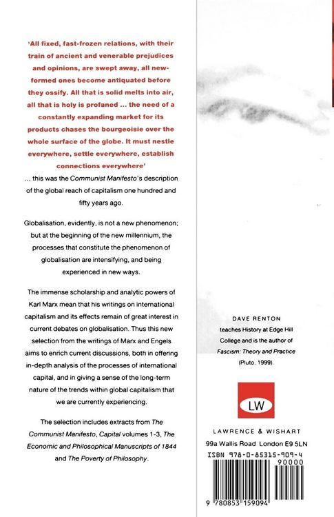Produktbild: Marx on Globalization