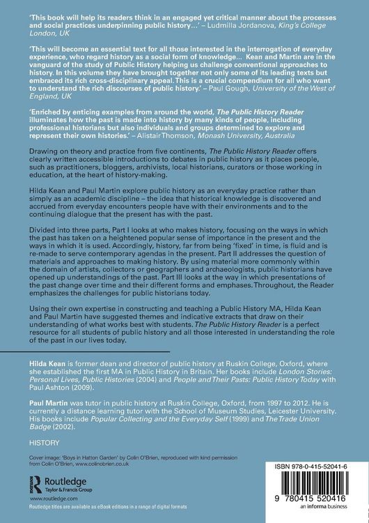 Produktbild: The Public History Reader