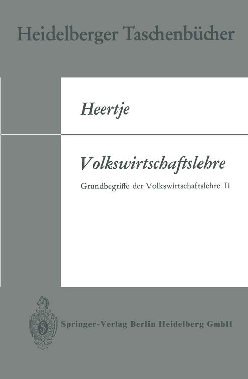 Produktbild: Volkswirtschaftslehre