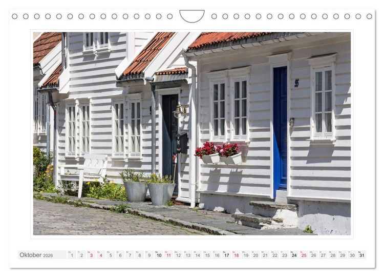 Produktbild: Norwegen. Sognefjord - Aurlandsfjord - Geirangerfjord - Stavanger (Wandkalender 2026 DIN A4 quer), CALVENDO Monatskalender