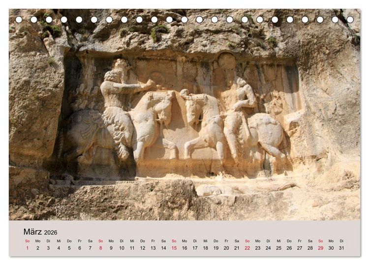 Produktbild: Unbekannter Iran (Tischkalender 2026 DIN A5 quer), CALVENDO Monatskalender