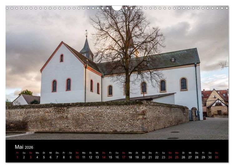 Produktbild: Ingelheim - Stadt des Rotweins und der Kaiserpfalz - Teil I (Wandkalender 2026 DIN A3 quer), CALVENDO Monatskalender