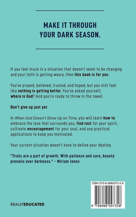Produktbild: When God Doesn't Show Up on Time