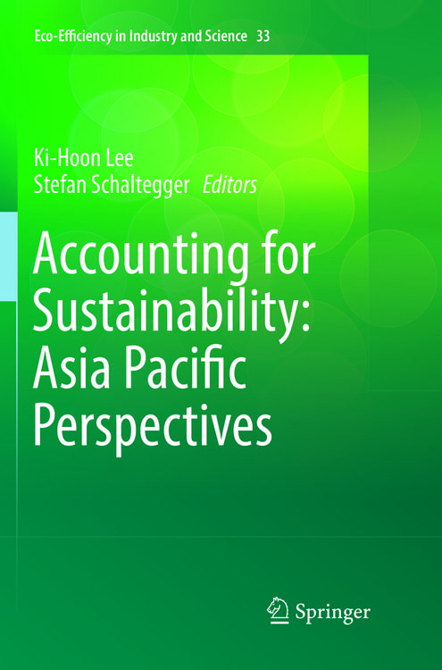 Produktbild: Accounting for Sustainability: Asia Pacific Perspectives