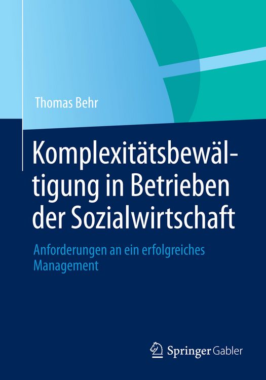 Produktbild: Komplexit&auml;tsbew&auml;ltigung in Betrieben der Sozialwirtschaft