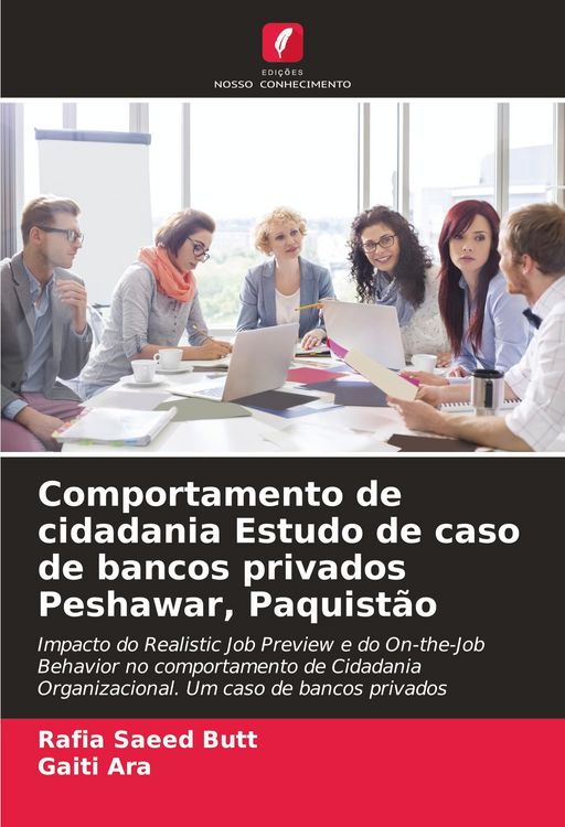 Produktbild: Comportamento de cidadania Estudo de caso de bancos privados Peshawar, Paquist&atilde;o
