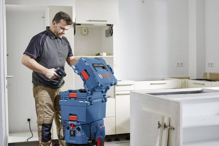 Produktbild: Bosch Professional L-BOXX 102 1600A012FZ Transportkiste ABS Blau, Rot (L x B x H) 442 x 357 x 117 mm