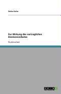 Produktbild: Zur Wirkung des vertraglichen Zessionsverbotes