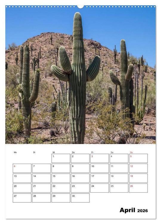 Produktbild: USA S&uuml;dwest Facettenreiche Landschaften (hochwertiger Premium Wandkalender 2026 DIN A2 hoch), Kunstdruck in Hochglanz