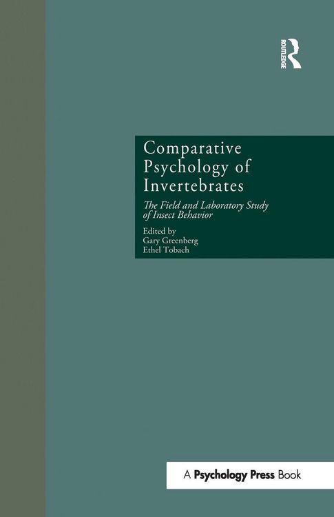 Produktbild: Comparative Psychology of Invertebrates