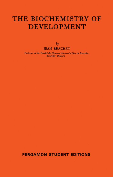 Produktbild: The Biochemistry of Development