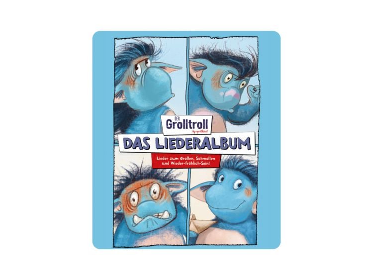 Produktbild: Content-Tonie: Der Grolltroll - Das Liederalbum