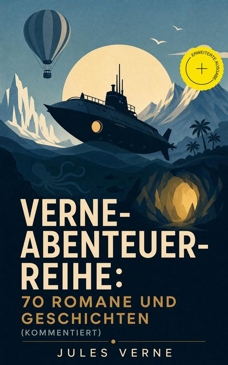 Produktbild: Verne-Abenteuer-Reihe: 70 Romane und Geschichten (Kommentiert)
