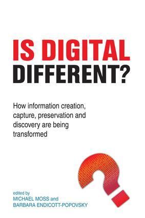 Produktbild: Is Digital Different?