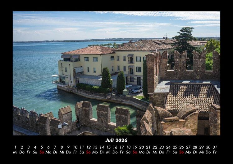 Produktbild: Seeblick 2026 Fotokalender DIN A3