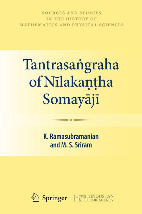 Produktbild: Tantrasaṅgraha of Nīlakaṇṭha Somayājī