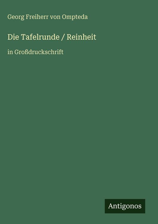 Produktbild: Die Tafelrunde / Reinheit