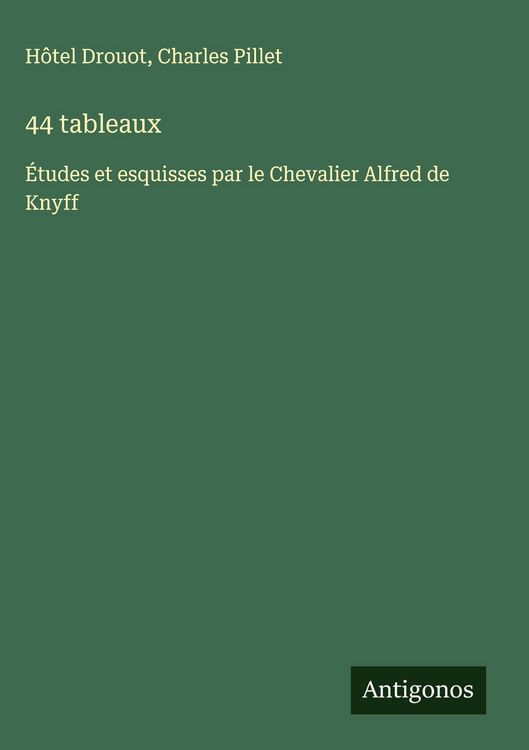 Produktbild: 44 tableaux