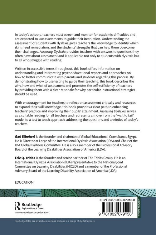 Produktbild: Assessing Dyslexia