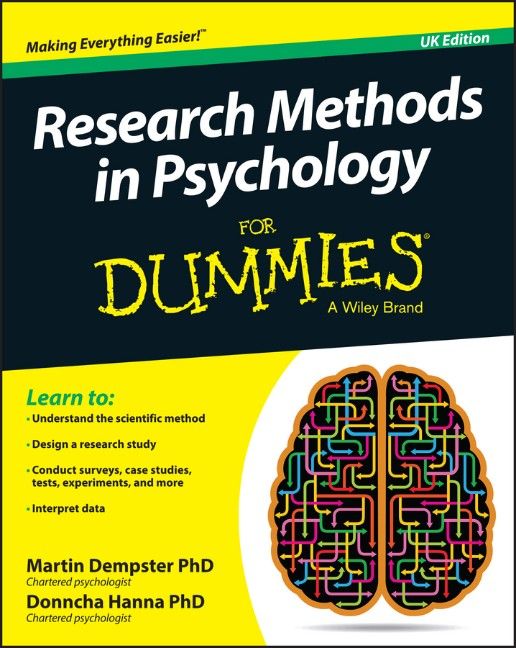 Produktbild: Research Methods in Psychology For Dummies