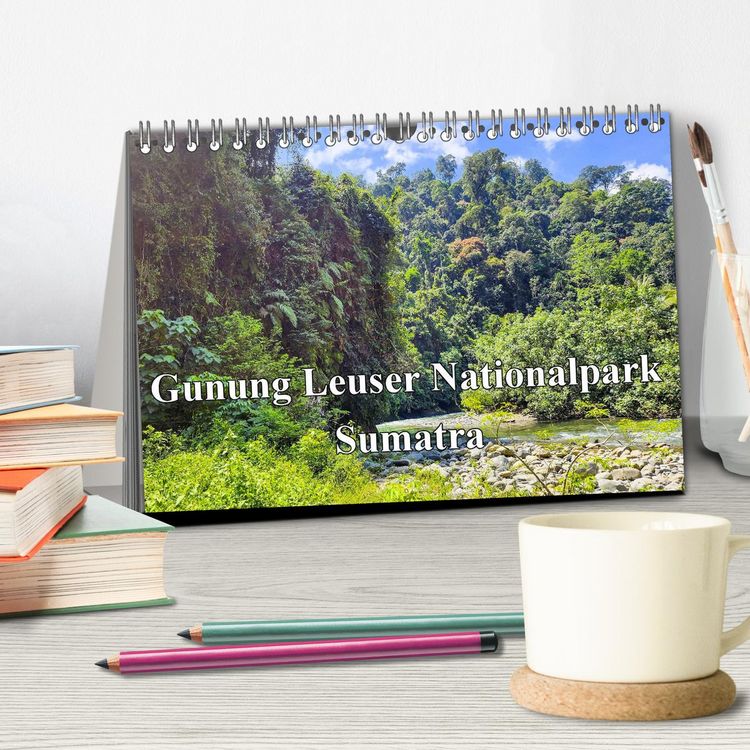 Produktbild: Gunung Leuser Nationalpark Sumatra (Tischkalender 2026 DIN A5 quer), CALVENDO Monatskalender