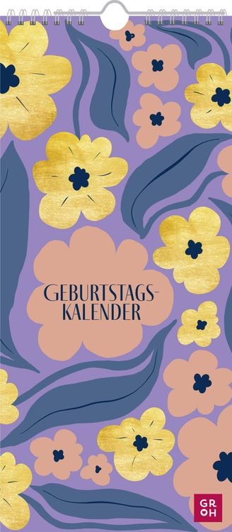 Bild vom Artikel Immerwährender Geburtstagskalender Blumen vom Autor Groh Verlag