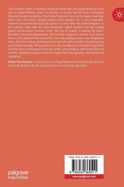 Produktbild: Financial Markets (Dis)Integration in a Post-Brexit EU