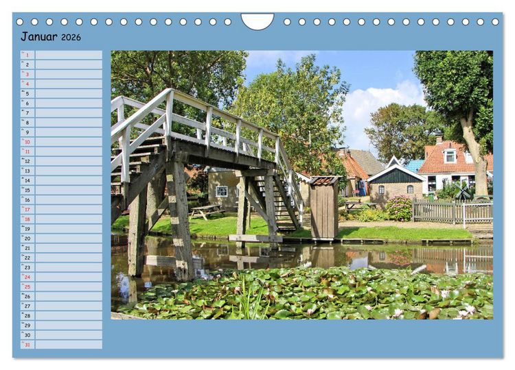 Produktbild: Faszinierendes Friesland (Wandkalender 2026 DIN A4 quer), CALVENDO Monatskalender