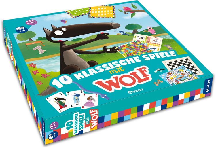 Produktbild: 10 Klassische Spiele mit Wolf