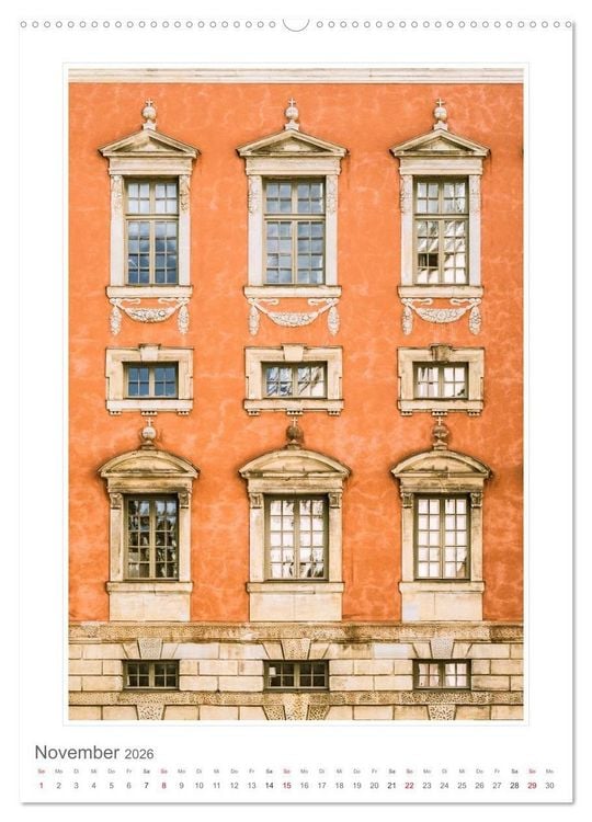 Produktbild: Architektur. eindrucksvolle Fassaden (hochwertiger Premium Wandkalender 2026 DIN A2 hoch), Kunstdruck in Hochglanz