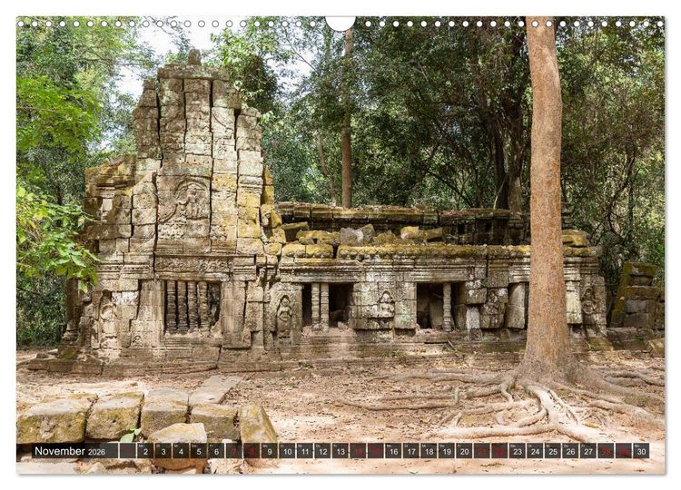 Produktbild: Angkor - Die Tempel der Khmer (Wandkalender 2026 DIN A3 quer), CALVENDO Monatskalender