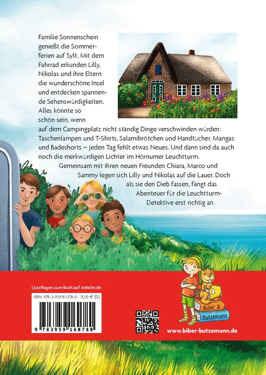 Produktbild: Abenteuer auf Sylt - Lilly, Nikolas und die Leuchtturmdetektive