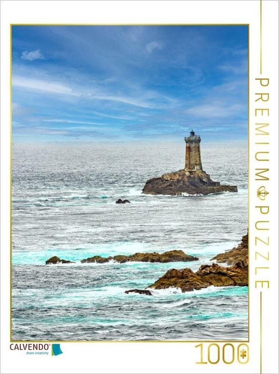 Produktbild: CALVENDO Puzzle Phare du Petit Minou | 1000 Teile Lege-Gr&ouml;&szlig;e 64x48cm Foto-Puzzle f&uuml;r gl&uuml;ckliche Stunden
