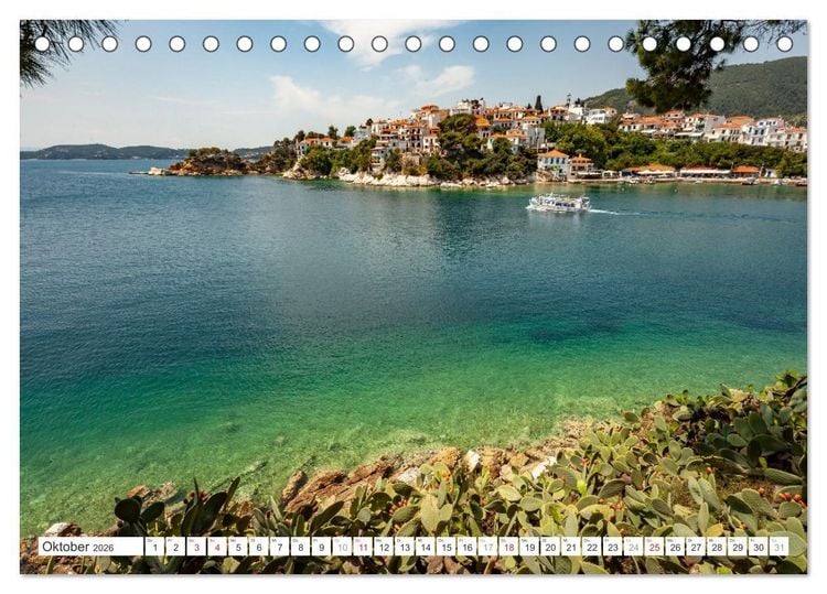 Produktbild: Griechenland (Tischkalender 2026 DIN A5 quer), CALVENDO Monatskalender