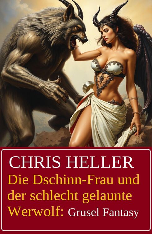 Produktbild: Die Dschinn-Frau und der schlecht gelaunte Werwolf: Grusel Fantasy