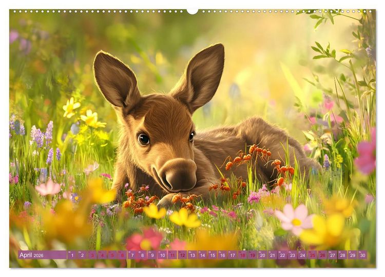 Produktbild: Emil und die Wunder der Natur (Wandkalender 2026 DIN A2 quer), CALVENDO Monatskalender