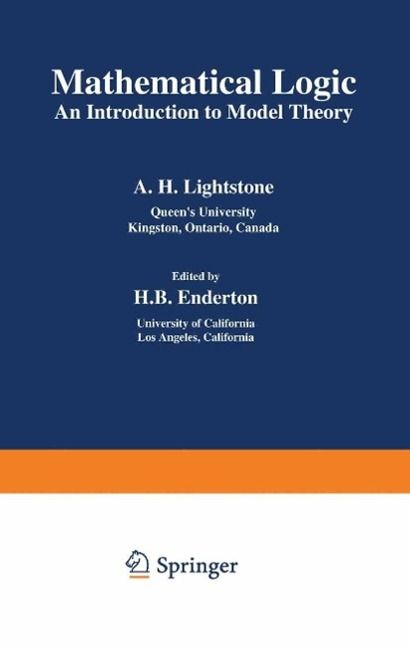 Bild vom Artikel Mathematical Logic vom Autor A. Lightstone