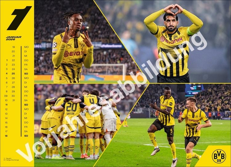 Produktbild: BVB Edition Kalender 2027