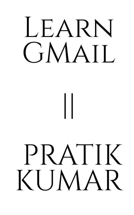 Produktbild: Learn Gmail Pratik Kumar
