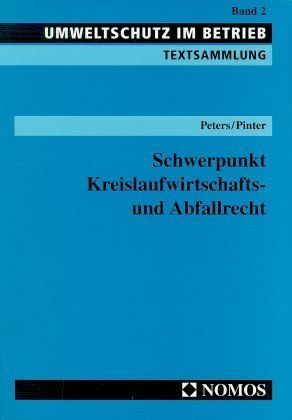 Produktbild: Schwerpunkt Kreislaufwirtschafts- und Abfallrecht