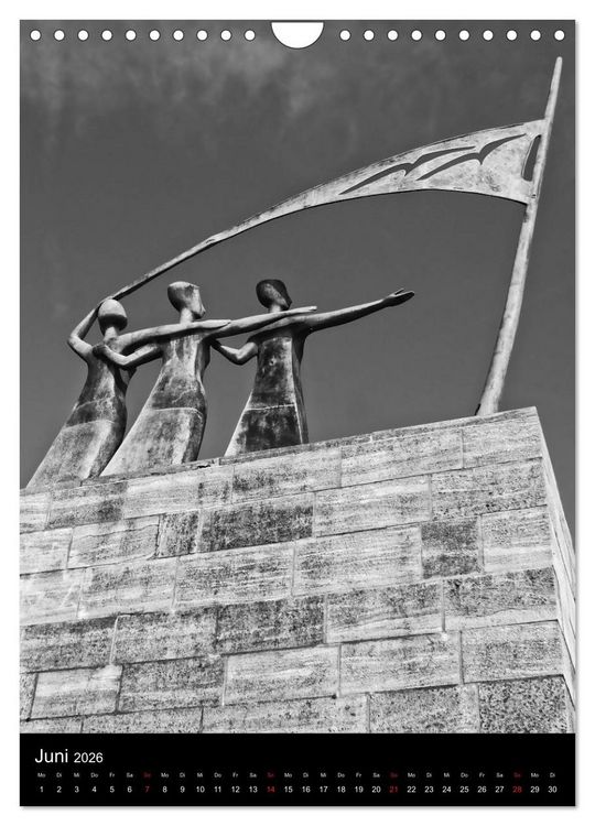 Produktbild: M&uuml;lheim an der Ruhr Edition Black & White 2026 (Wandkalender 2026 DIN A4 hoch), CALVENDO Monatskalender