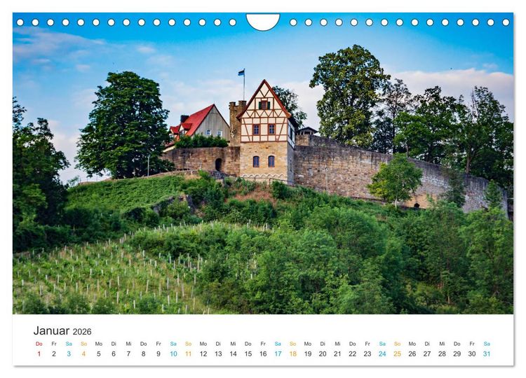 Produktbild: Ha&szlig;berge - Burgen und Burgruinen (Wandkalender 2026 DIN A4 quer), CALVENDO Monatskalender