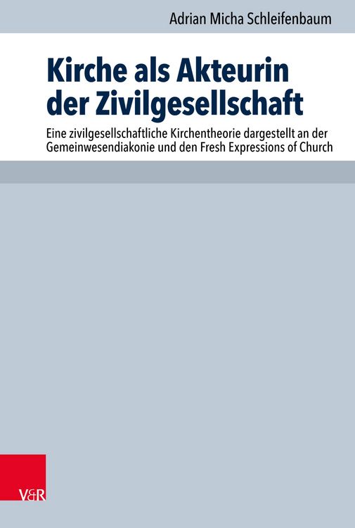 Produktbild: Kirche als Akteurin der Zivilgesellschaft